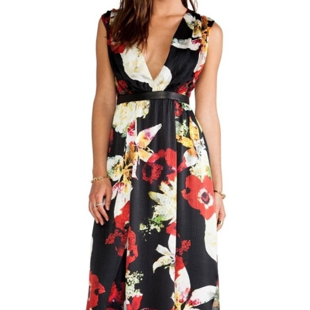 ISO Alice & Olivia Triss Blossom Montage Dress - Picture 3 of 8